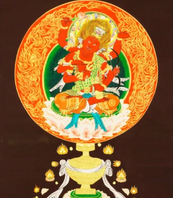愛染明王（彩色）